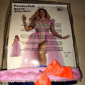 Pink Good Witch Costume. Powder Puff Princess Nwot. Fits 1X
